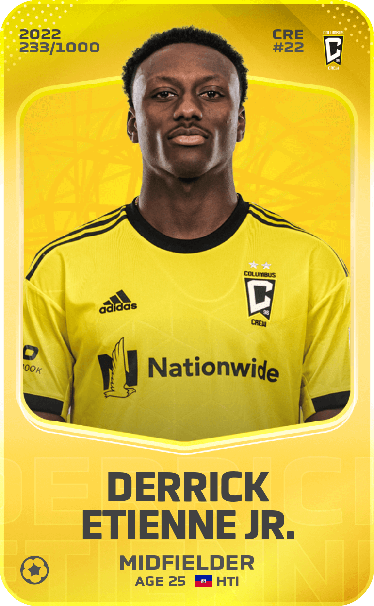 Derrick Etienne Jr. 2022-23 • Limited 233/1000