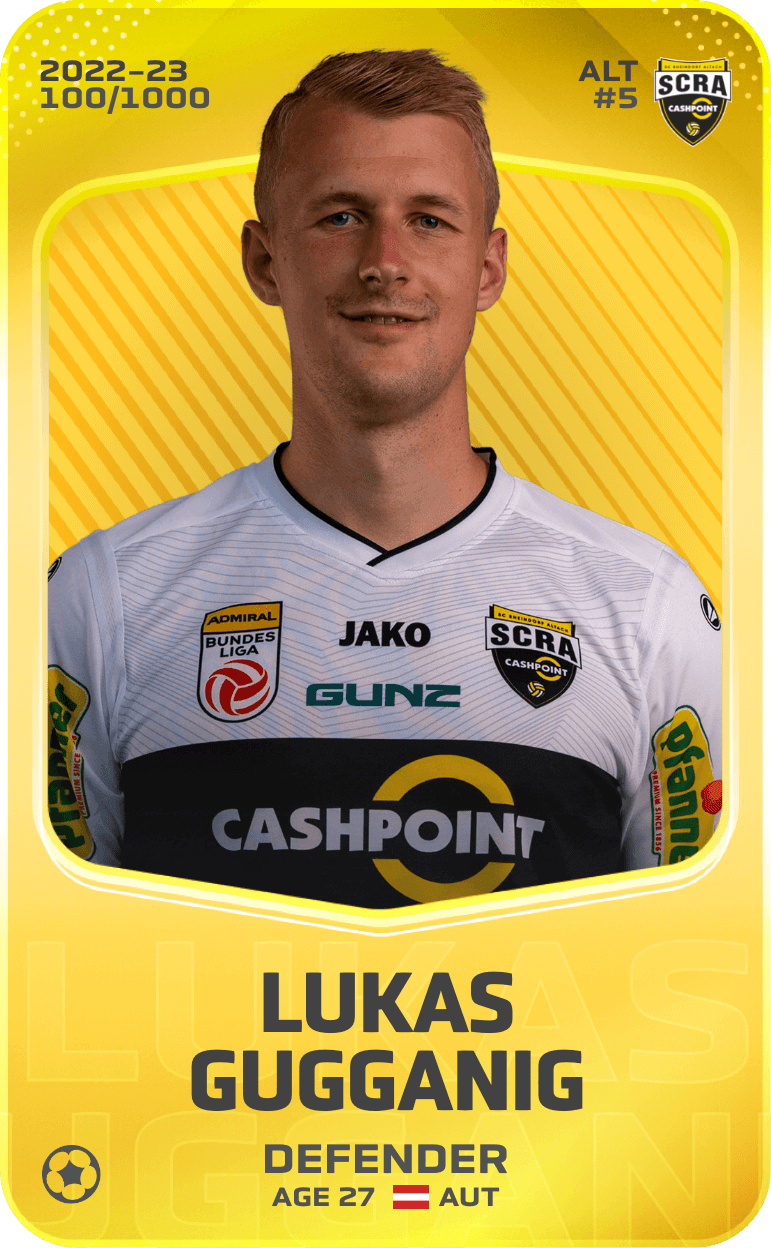 Lukas Gugganig 2022-23 • Limited 100/1000