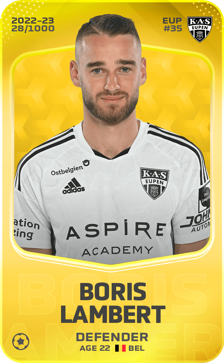 Boris Lambert 2022-23 • Limited 28/1000