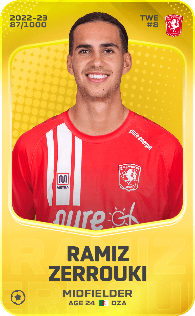 Ramiz Zerrouki 2022-23 • Limited 87/1000