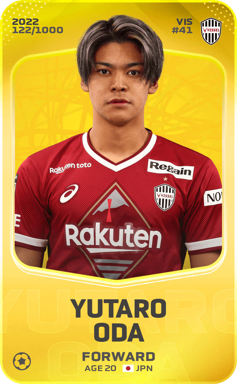 Yutaro Oda 2022-23 • Limited 122/1000