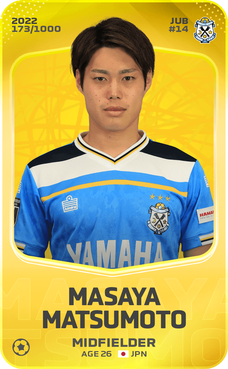 Masaya Matsumoto 2022-23 • Limited 173/1000