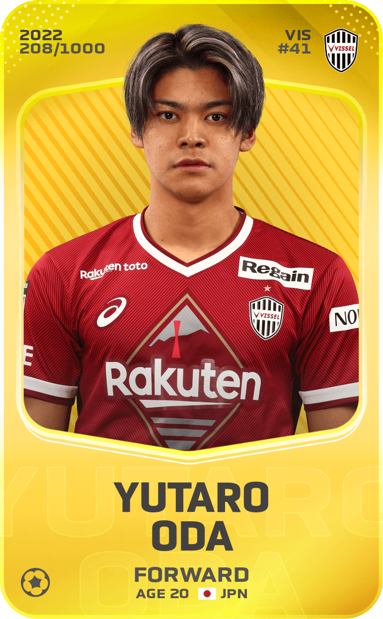 Yutaro Oda 2022-23 • Limited 208/1000