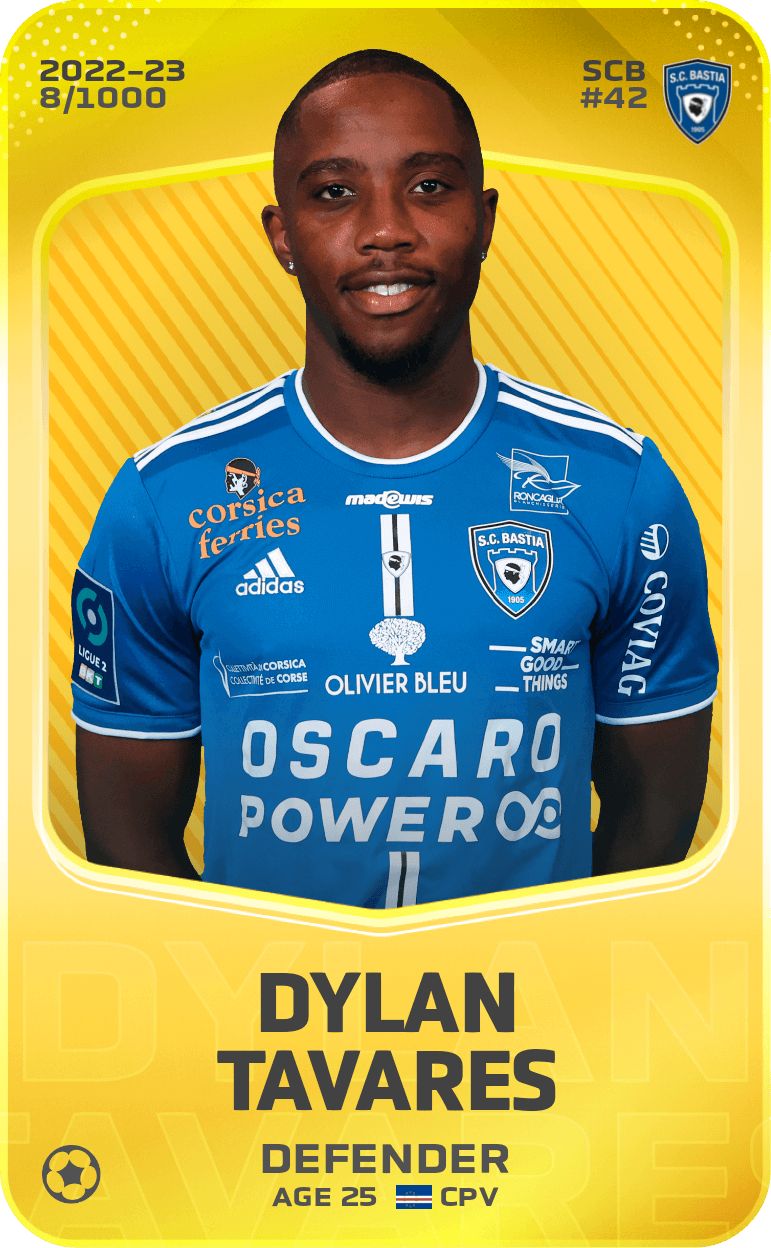 Dylan Tavares 2022-23 • Limited 8/1000