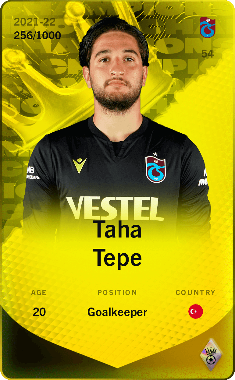Taha Tepe 2021-22 • Limited 256/1000