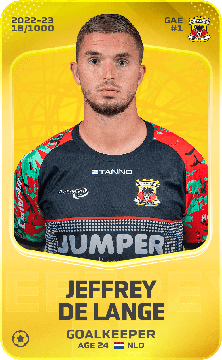 Jeffrey de Lange 2022-23 • Limited 18/1000