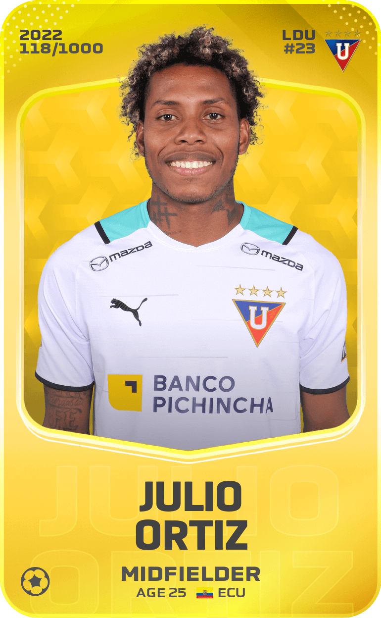 Julio Ortiz 2022-23 • Limited 118/1000