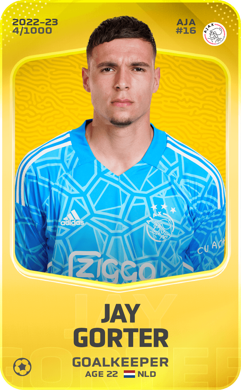 Jay Gorter 2022-23 • Limited 4/1000