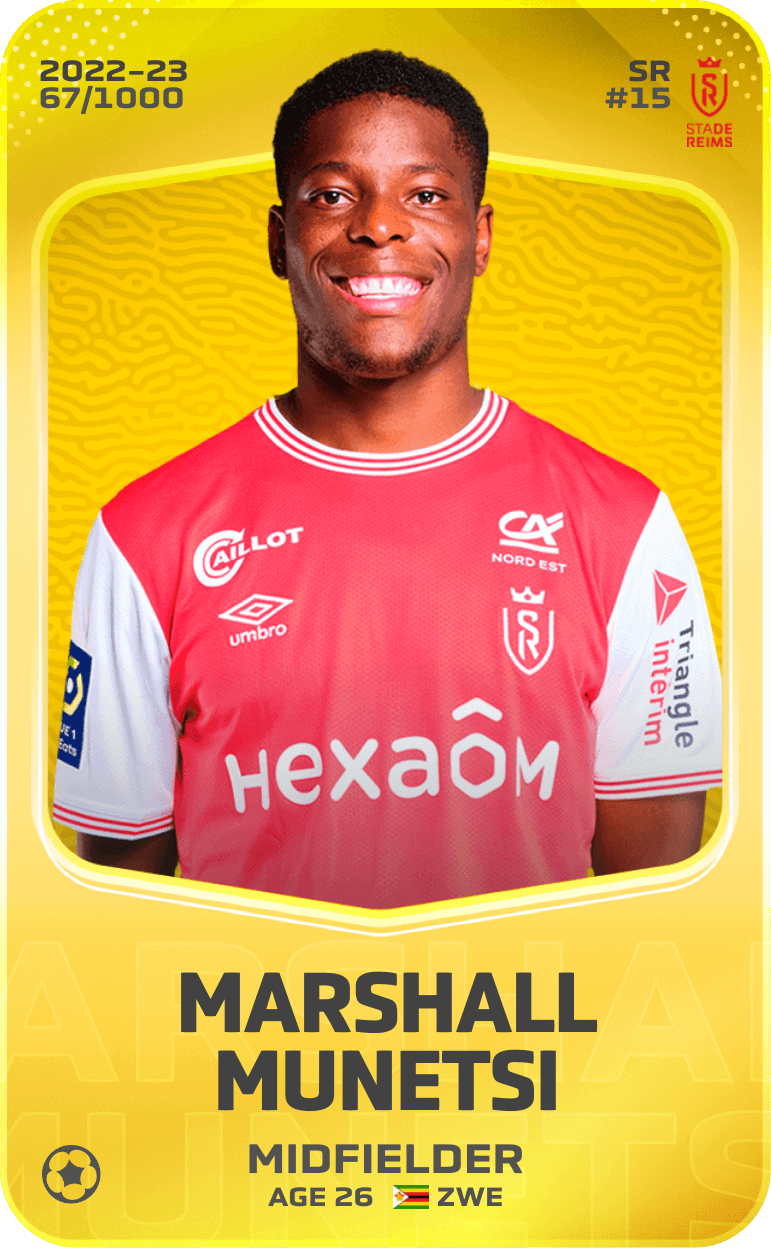 Marshall Munetsi 2022-23 • Limited 67/1000