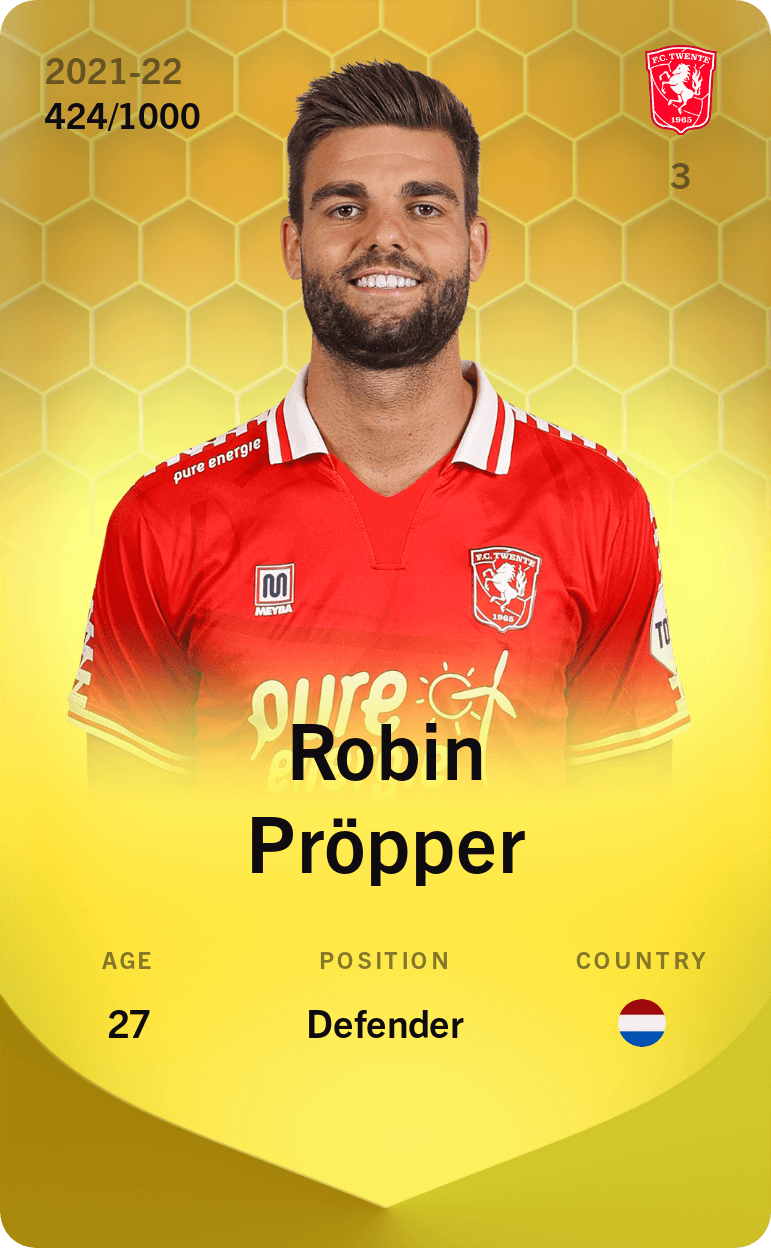 Robin Pröpper 2021-22 • Limited 424/1000