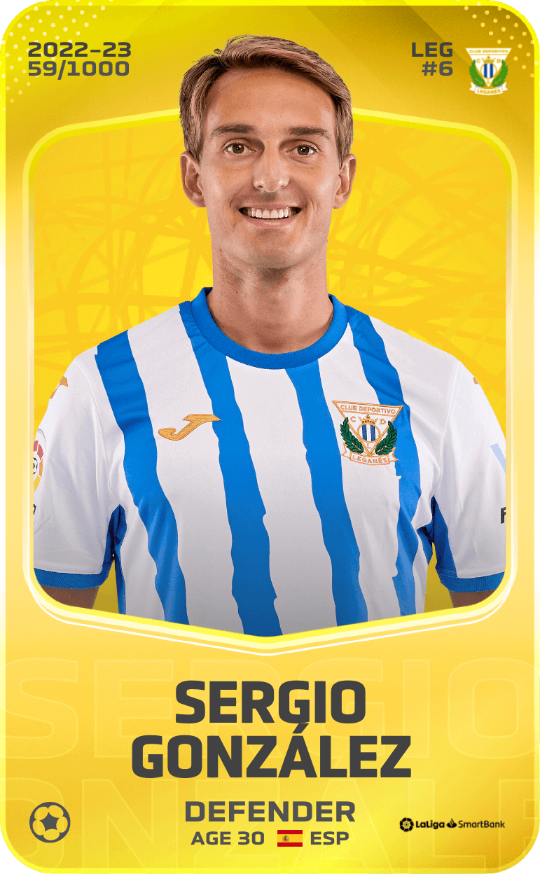 Sergio González 2022-23 • Limited 59/1000