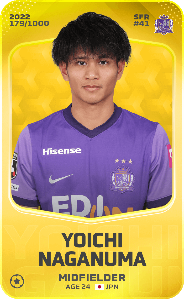 Yoichi Naganuma 2022-23 • Limited 179/1000
