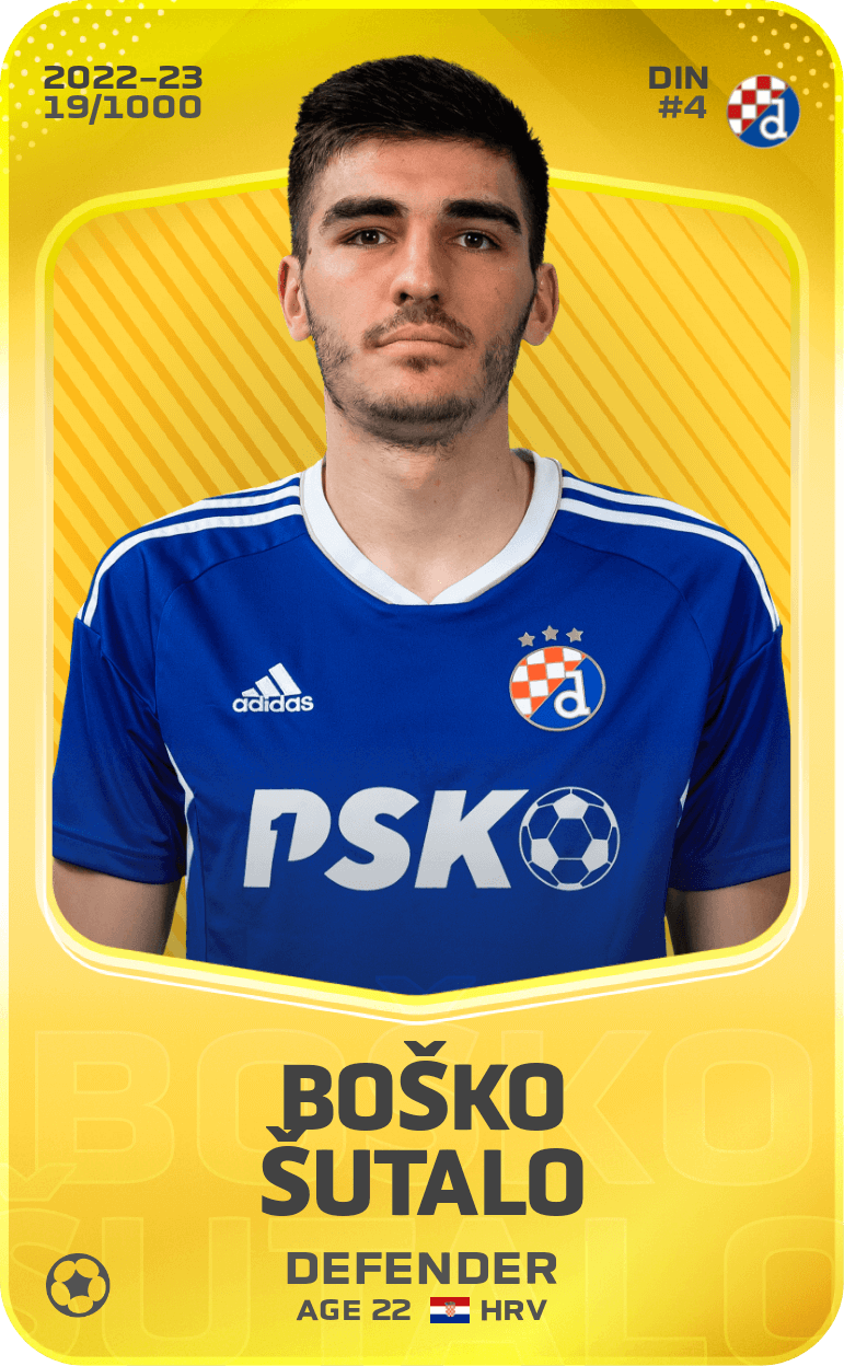 Boško Šutalo 2022-23 • Limited 19/1000