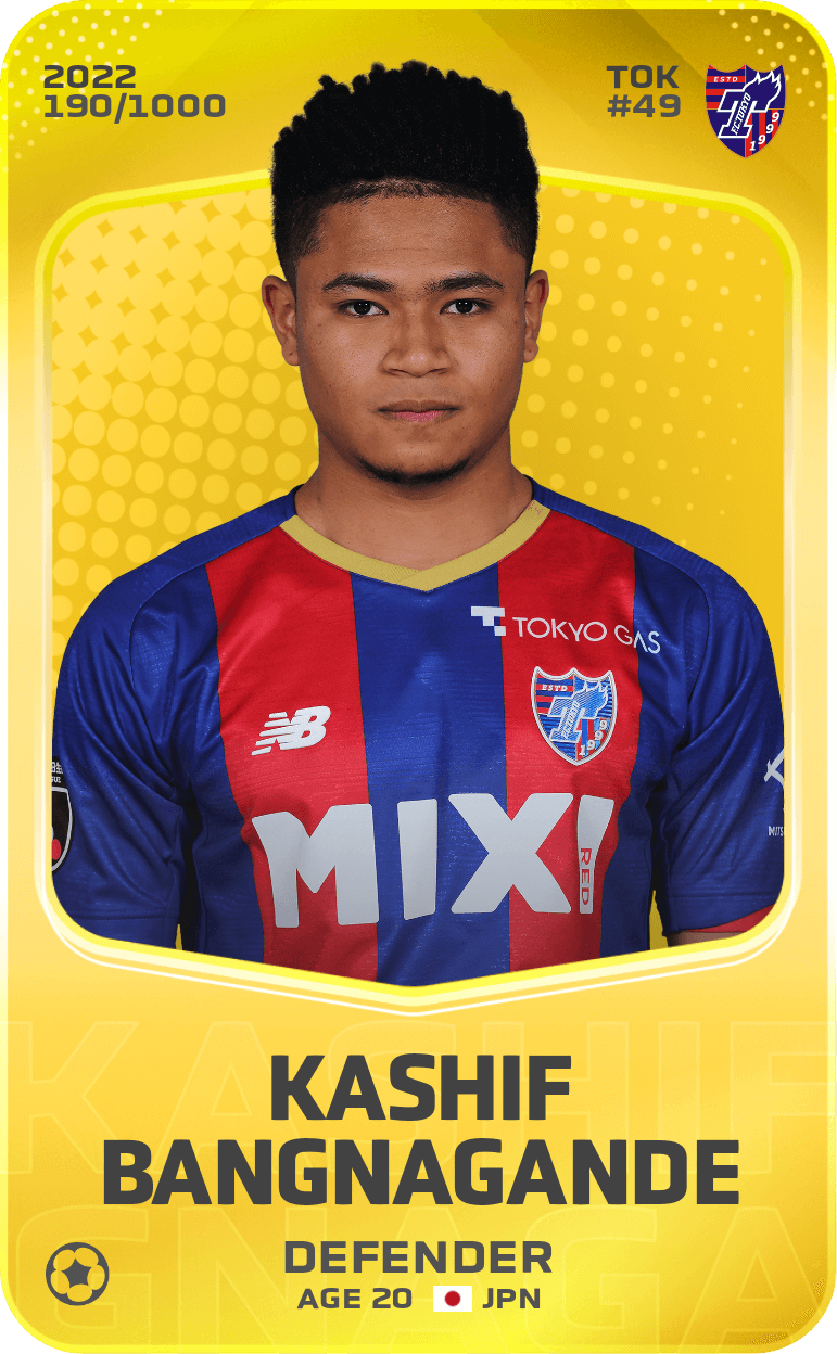 Kashif Bangnagande 2022-23 • Limited 190/1000