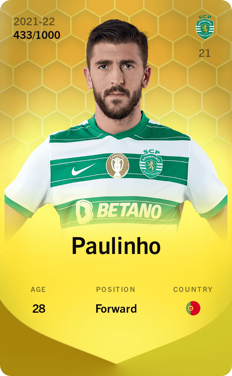 Paulinho 2021-22 • Limited 433/1000