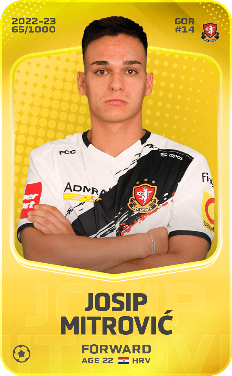 Josip Mitrović 2022-23 • Limited 65/1000