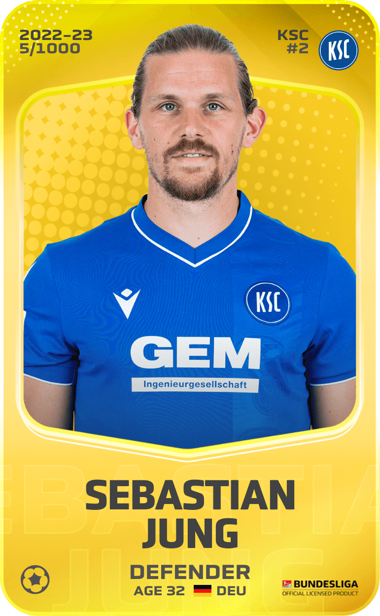 Sebastian Jung 2022-23 • Limited 5/1000