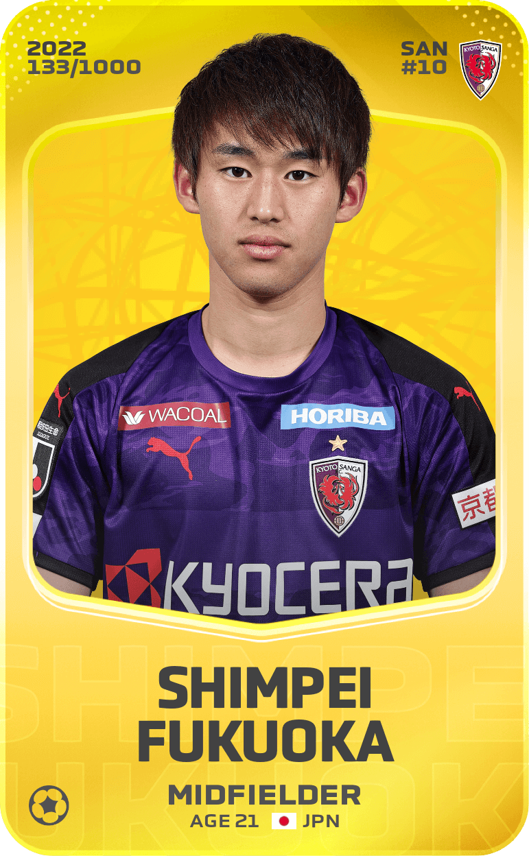 Shimpei Fukuoka 2022-23 • Limited 133/1000
