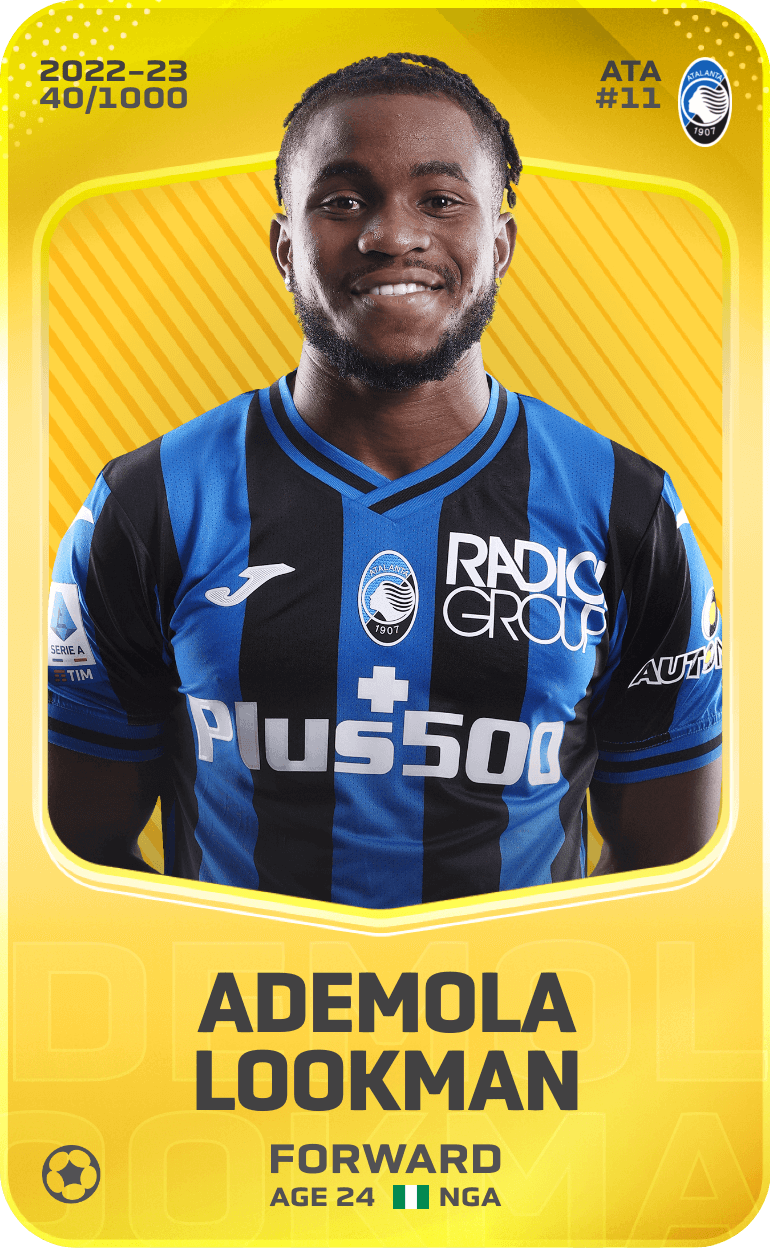 Ademola Lookman 2022-23 • Limited 40/1000