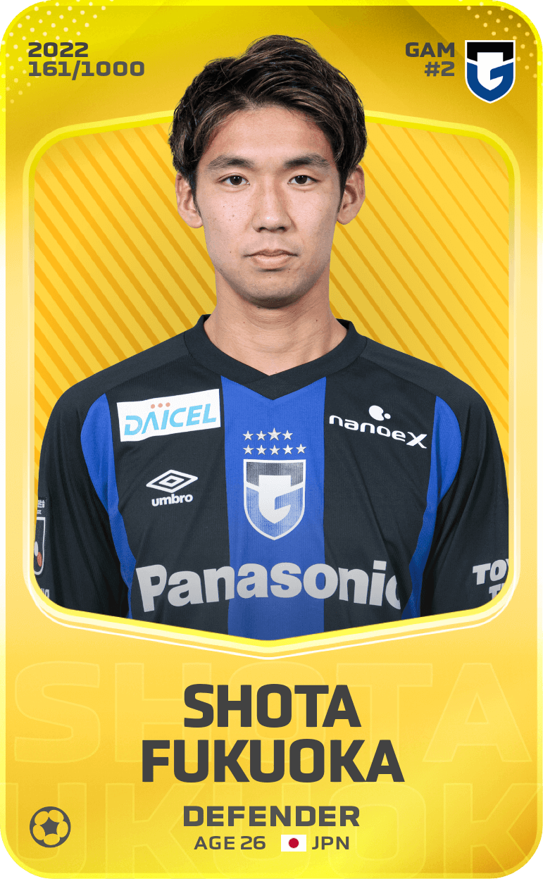 Shota Fukuoka 2022-23 • Limited 161/1000