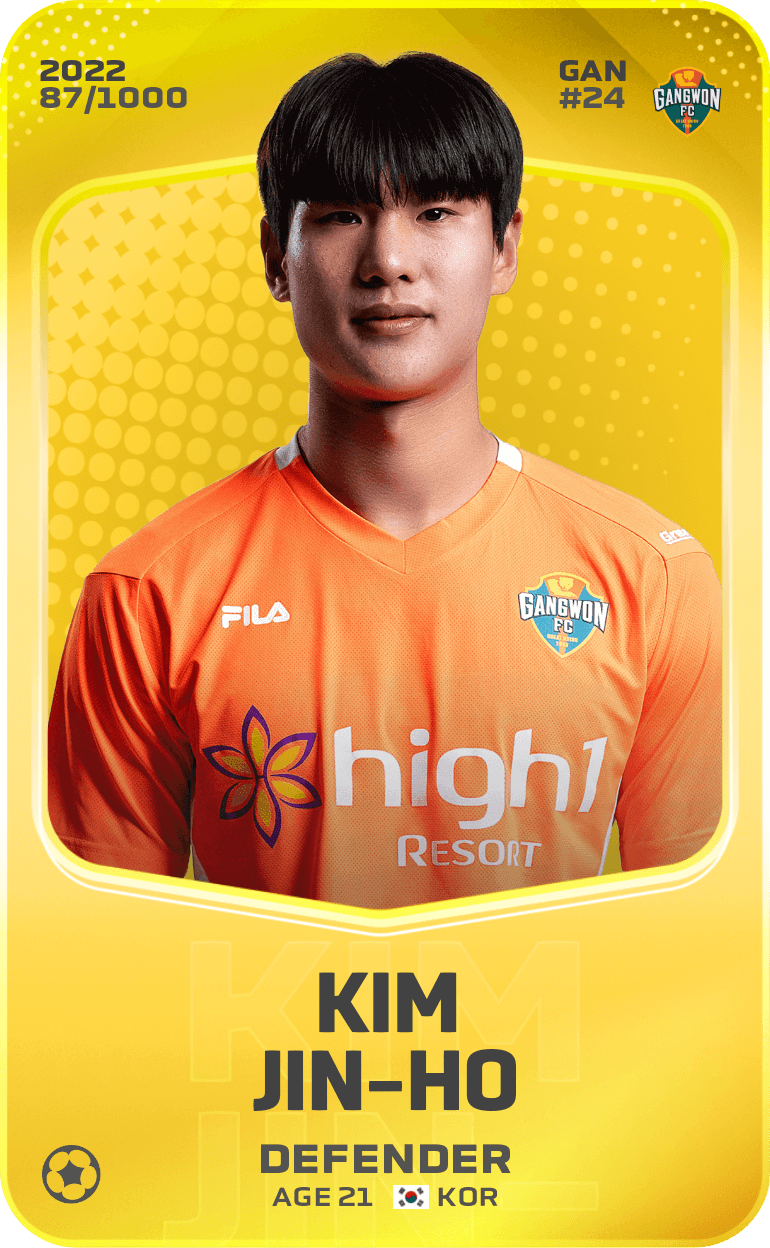 Kim Jin-Ho 2022-23 • Limited 87/1000