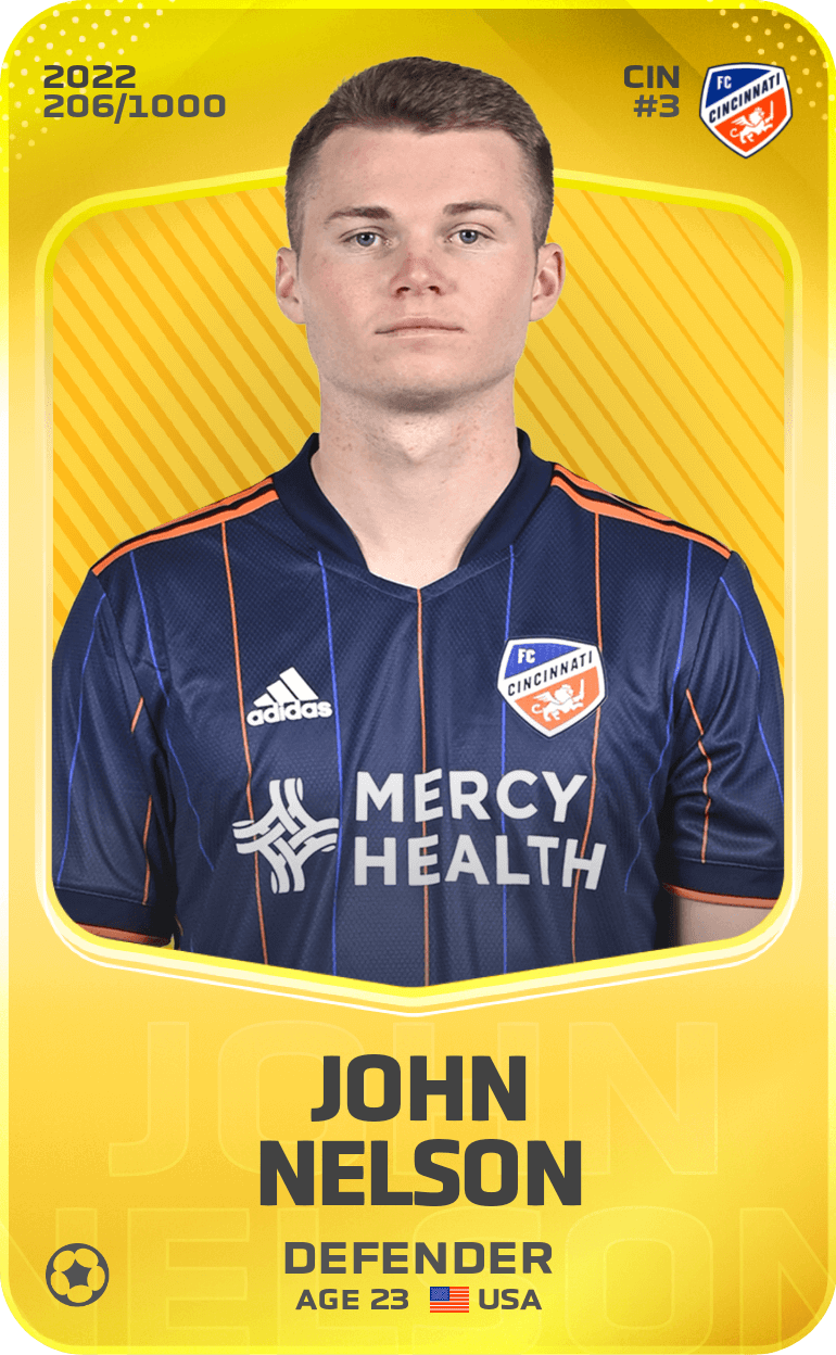 John Nelson 2022-23 • Limited 206/1000