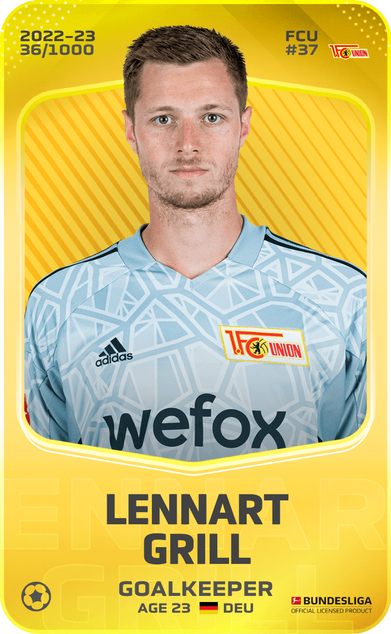 Lennart Grill 2022-23 • Limited 36/1000