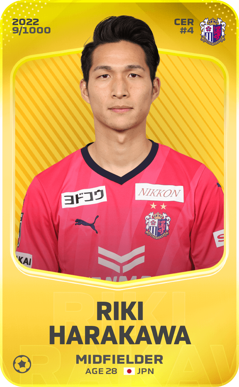 Riki Harakawa 2022-23 • Limited 9/1000
