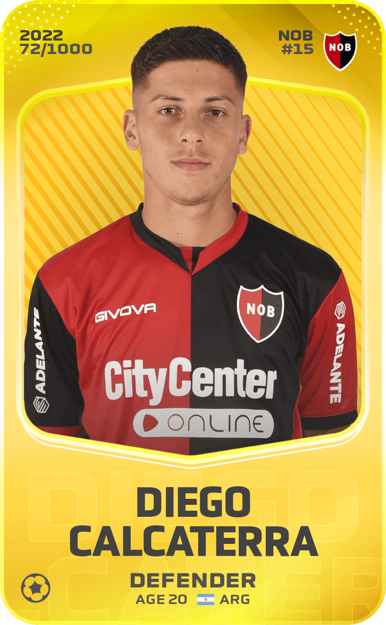 Diego Calcaterra 2022-23 • Limited 72/1000