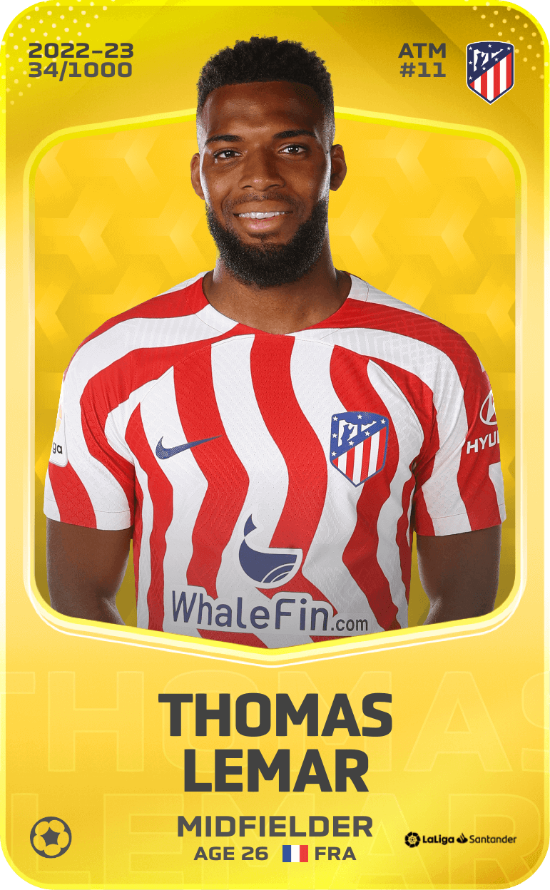 Thomas Lemar 2022-23 • Limited 34/1000