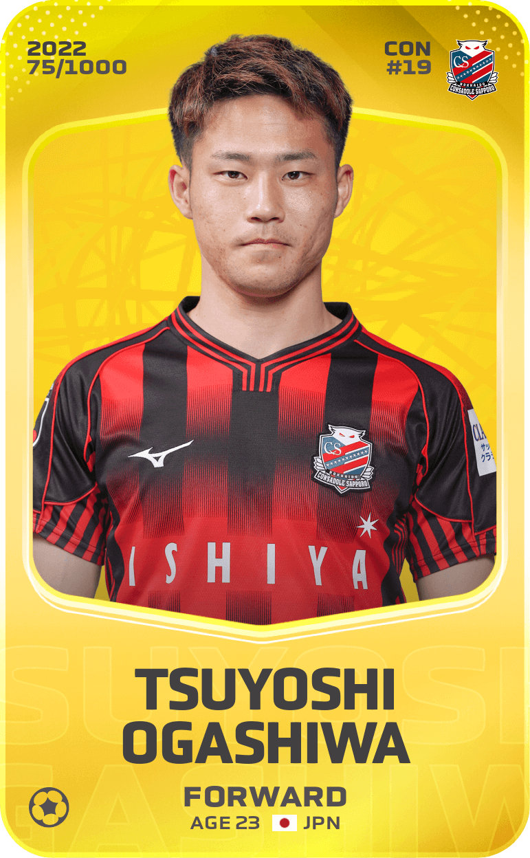 Tsuyoshi Ogashiwa 2022-23 • Limited 75/1000