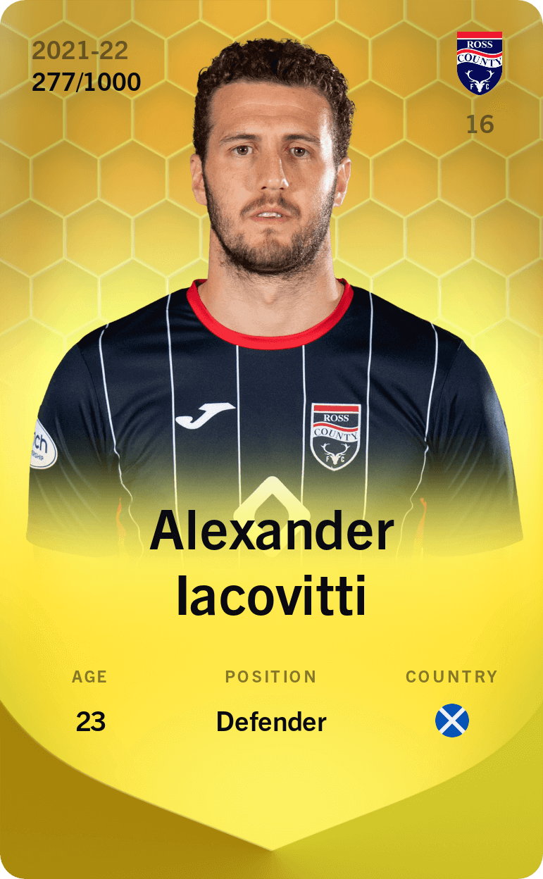 Alexander Iacovitti 2021-22 • Limited 277/1000