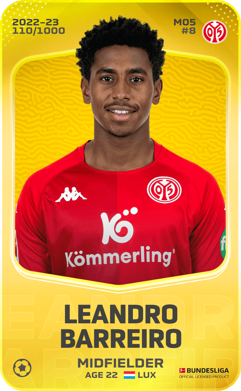 Leandro Barreiro 2022-23 • Limited 110/1000