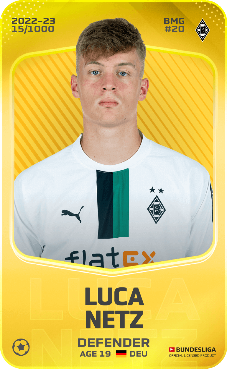 Luca Netz 2022-23 • Limited 15/1000