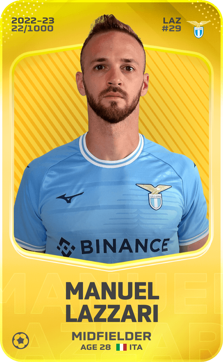 Manuel Lazzari 2022-23 • Limited 22/1000