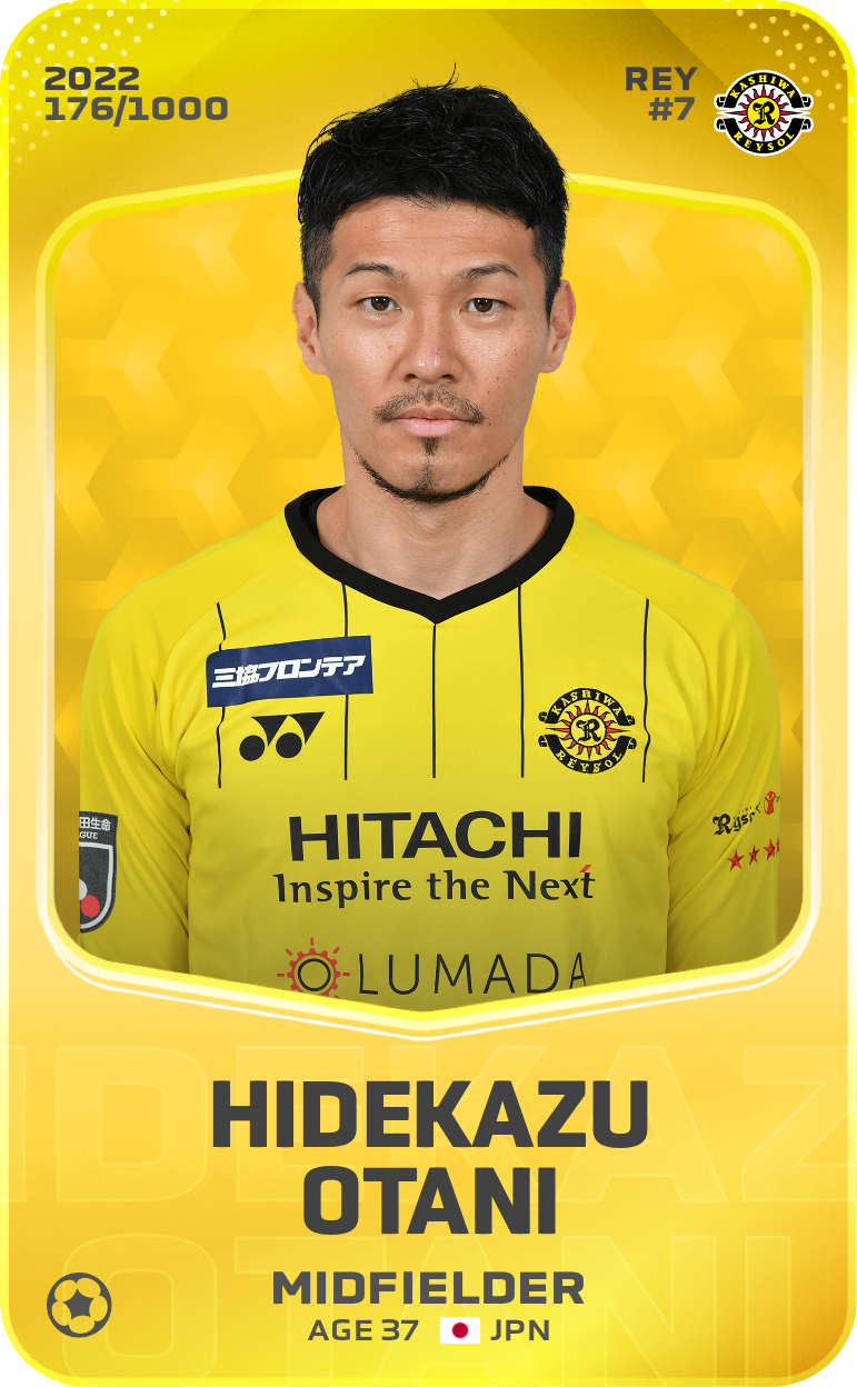 Sorare - Sorare Official - Hidekazu Otani 2022-23 • Limited 176/1000 - NFT # 84453316609680648053852134411419327018461152995698113380043320476773952981118