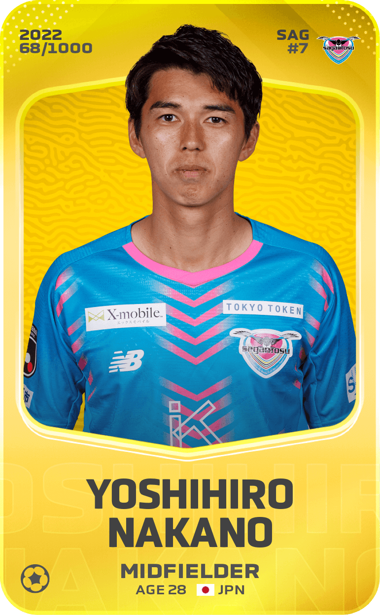 Yoshihiro Nakano 2022-23 • Limited 68/1000