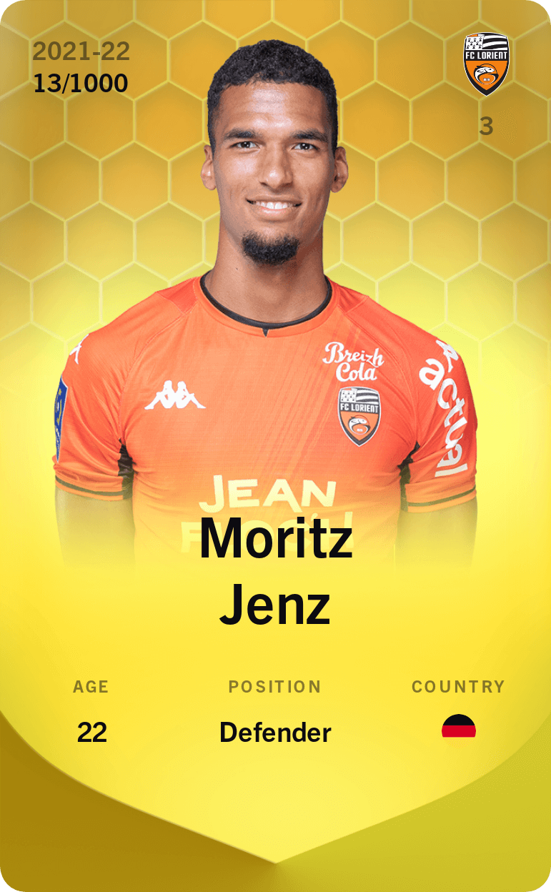 Moritz Jenz 2021-22 • Limited 13/1000
