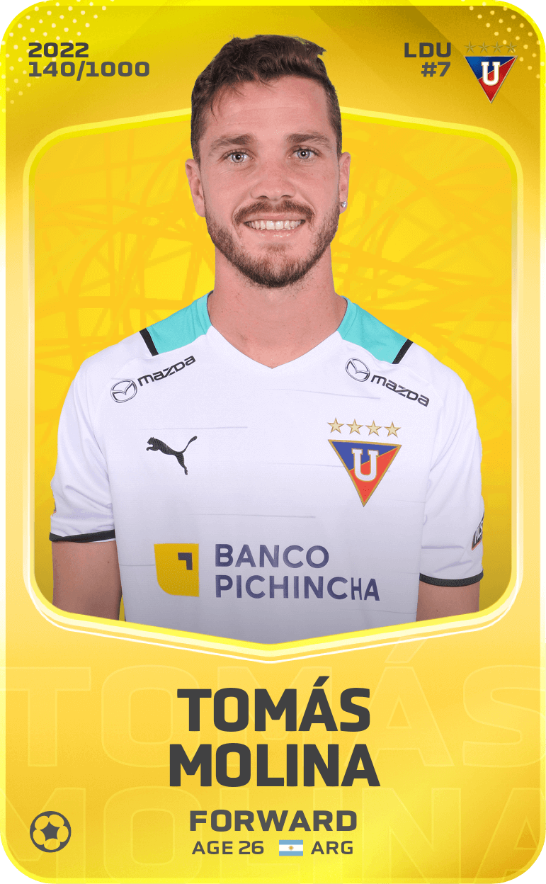 Tomás Molina 2022-23 • Limited 140/1000