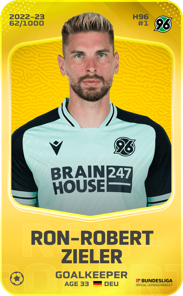 Ron-Robert Zieler 2022-23 • Limited 62/1000