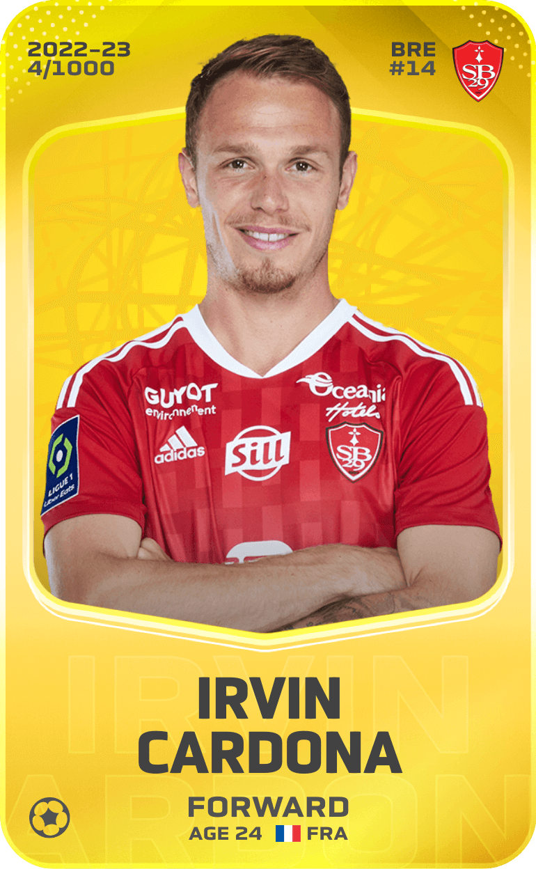 Irvin Cardona 2022-23 • Limited 4/1000