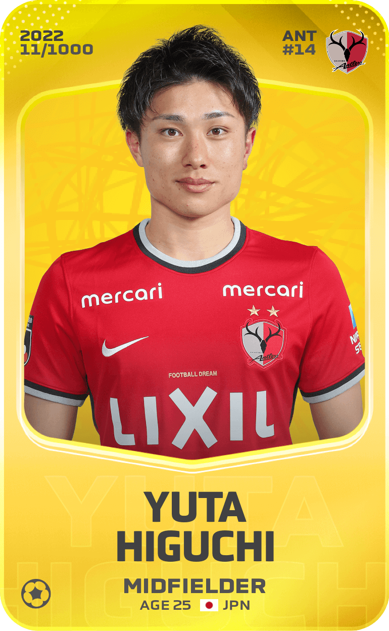 Yuta Higuchi 2022-23 • Limited 11/1000