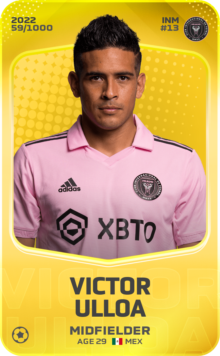 Sorare - Sorare Official - Victor Ulloa 2022-23 • Limited 59/1000 - NFT # 66472267786529091159636436380538720189380634337074517026554083627585841530289