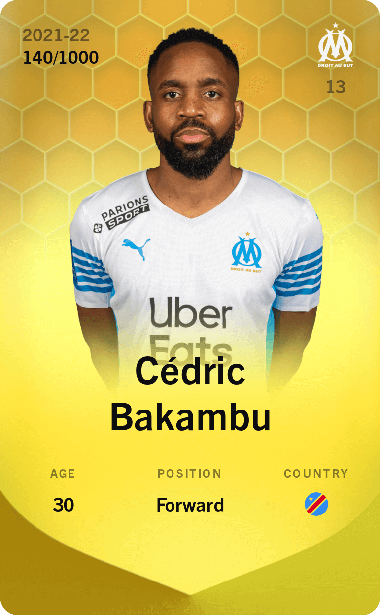 Cédric Bakambu 2021-22 • Limited 140/1000