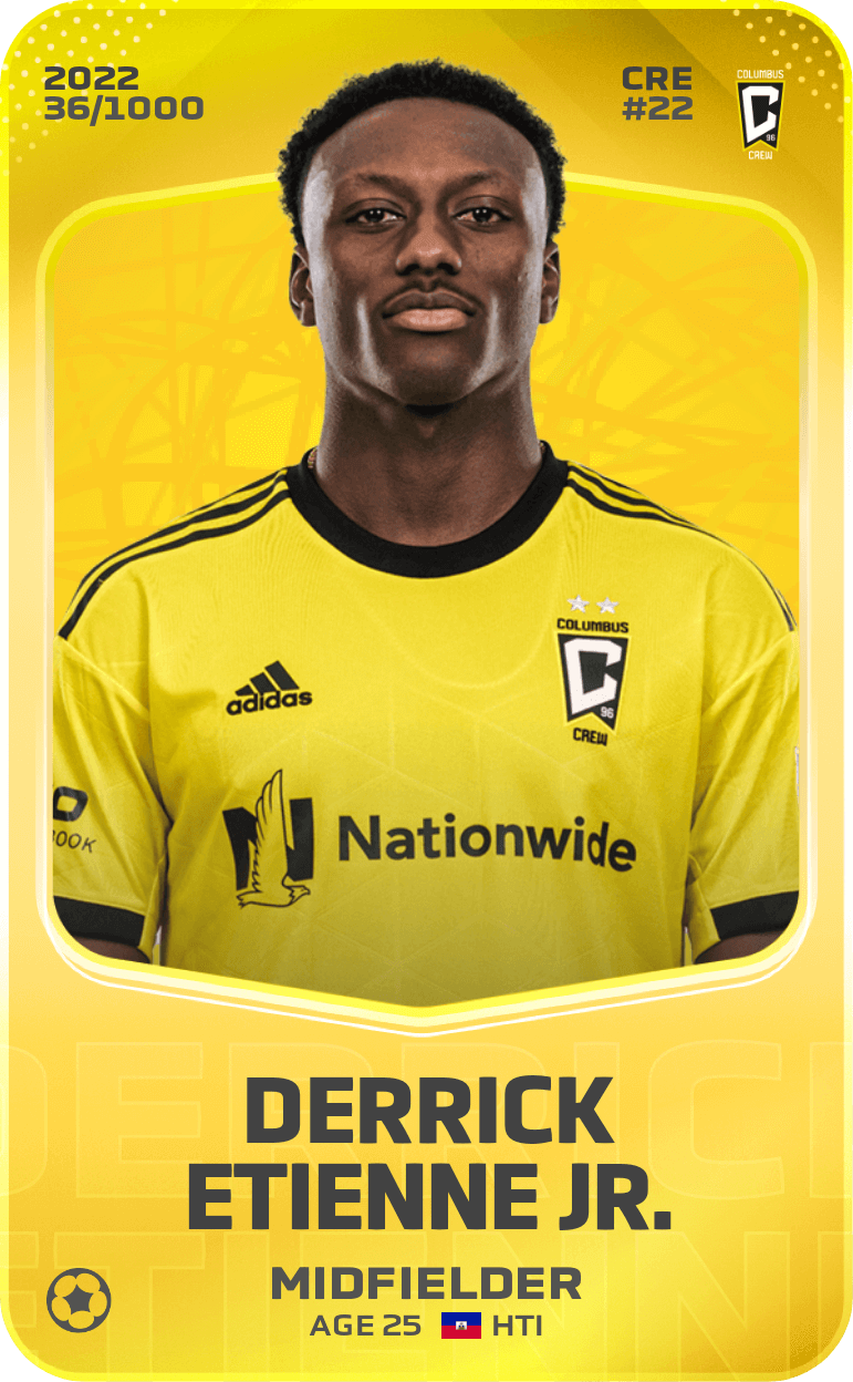 Derrick Etienne Jr. 2022-23 • Limited 36/1000