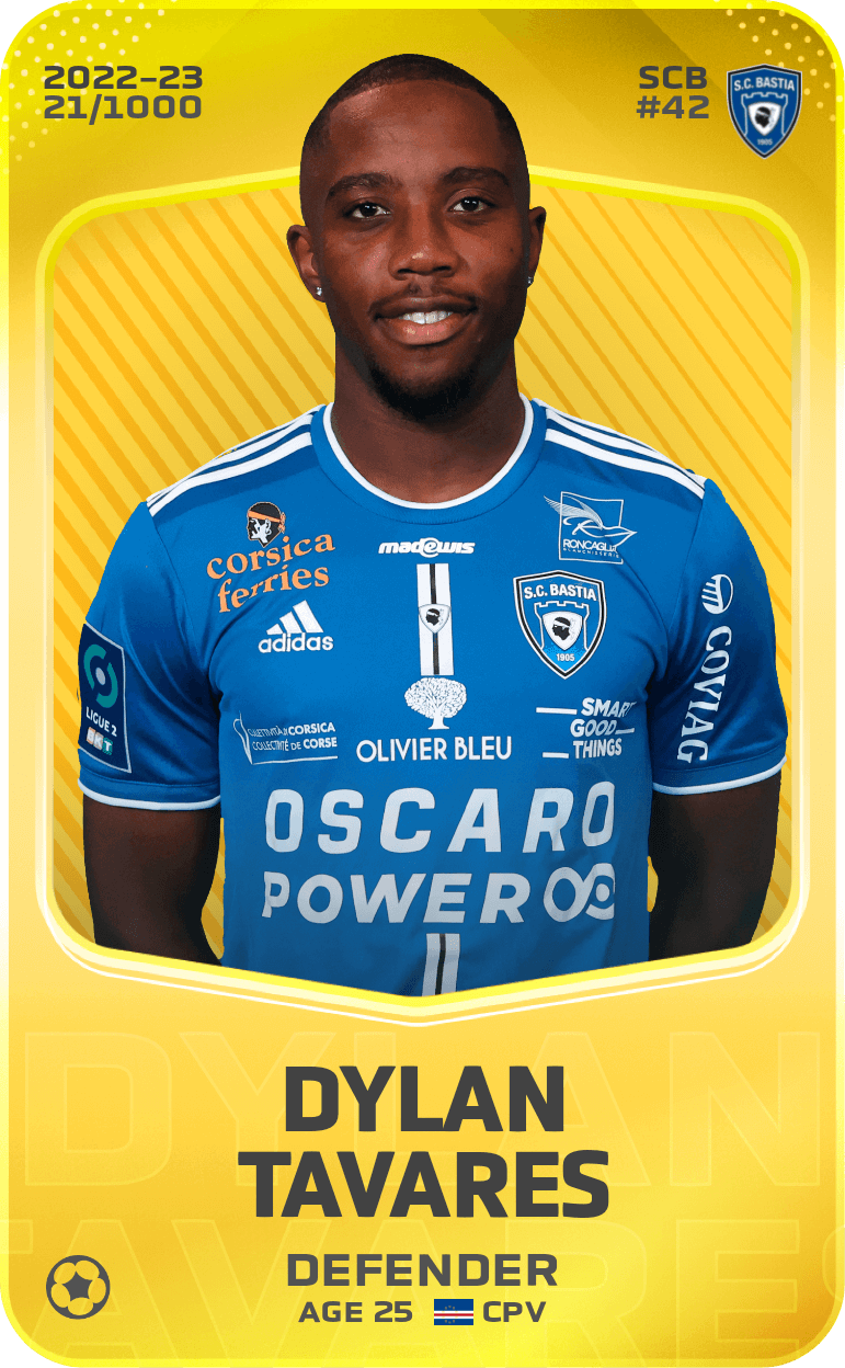 Dylan Tavares 2022-23 • Limited 21/1000