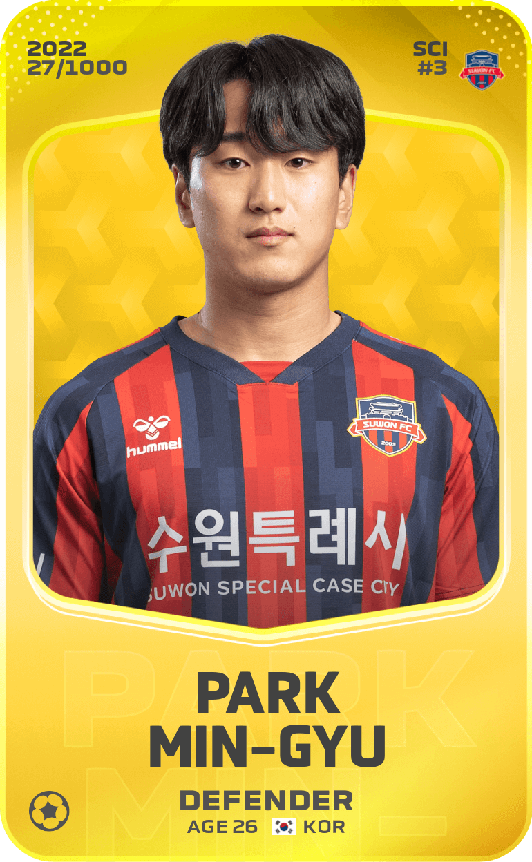 Park Min-Gyu 2022-23 • Limited 27/1000