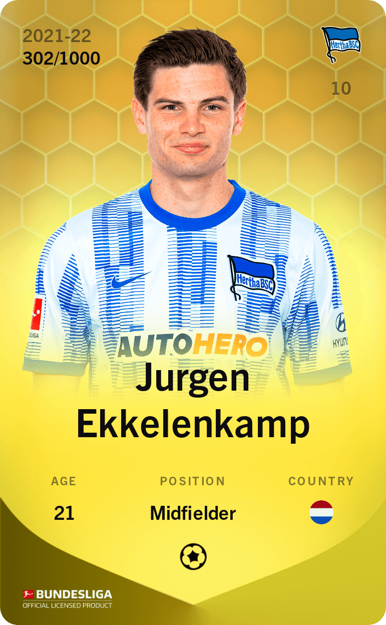 Jurgen Ekkelenkamp 2021-22 • Limited 302/1000