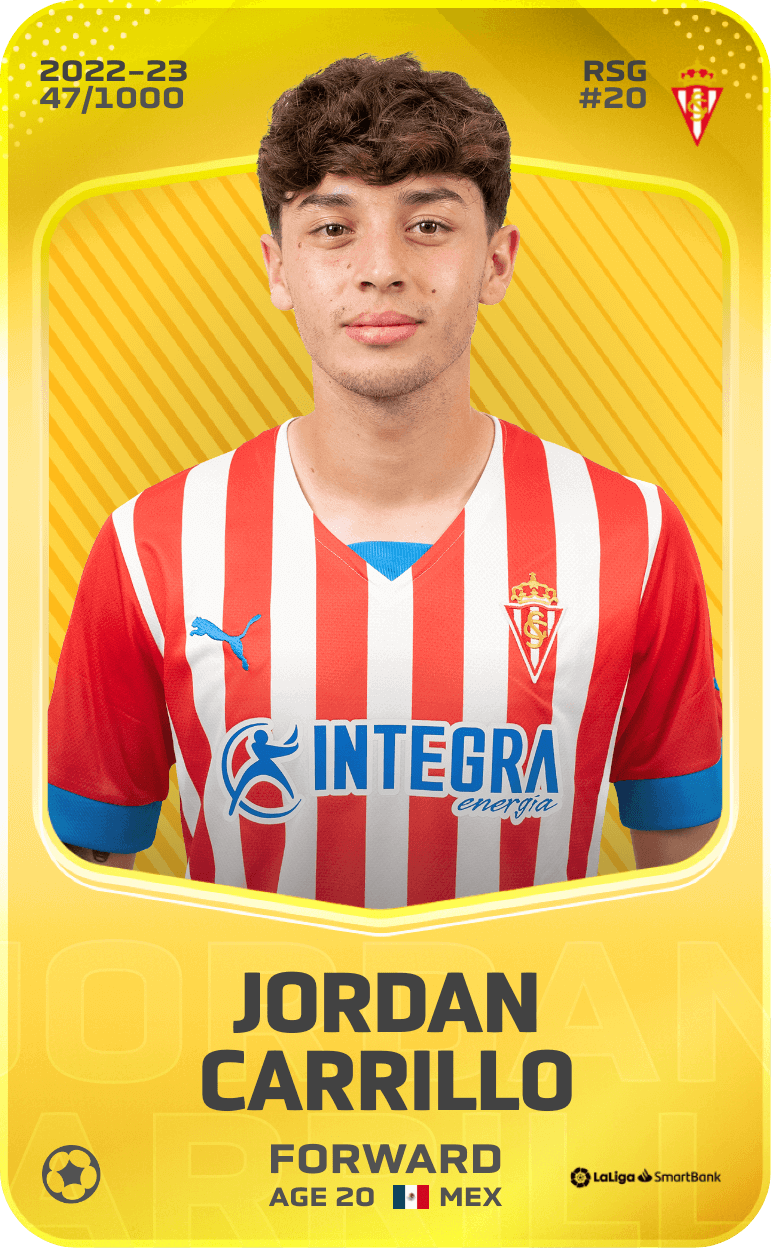 Jordan Carrillo 2022-23 • Limited 47/1000