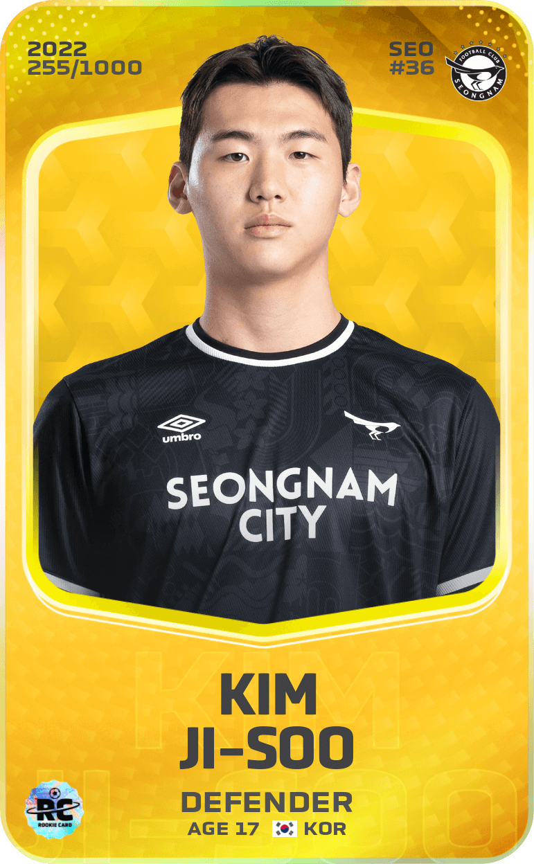 Kim Ji-Soo 2022-23 • Limited 255/1000